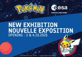 Pokémon × ESA : week-end d’inauguration à l’Euro Space Center !
