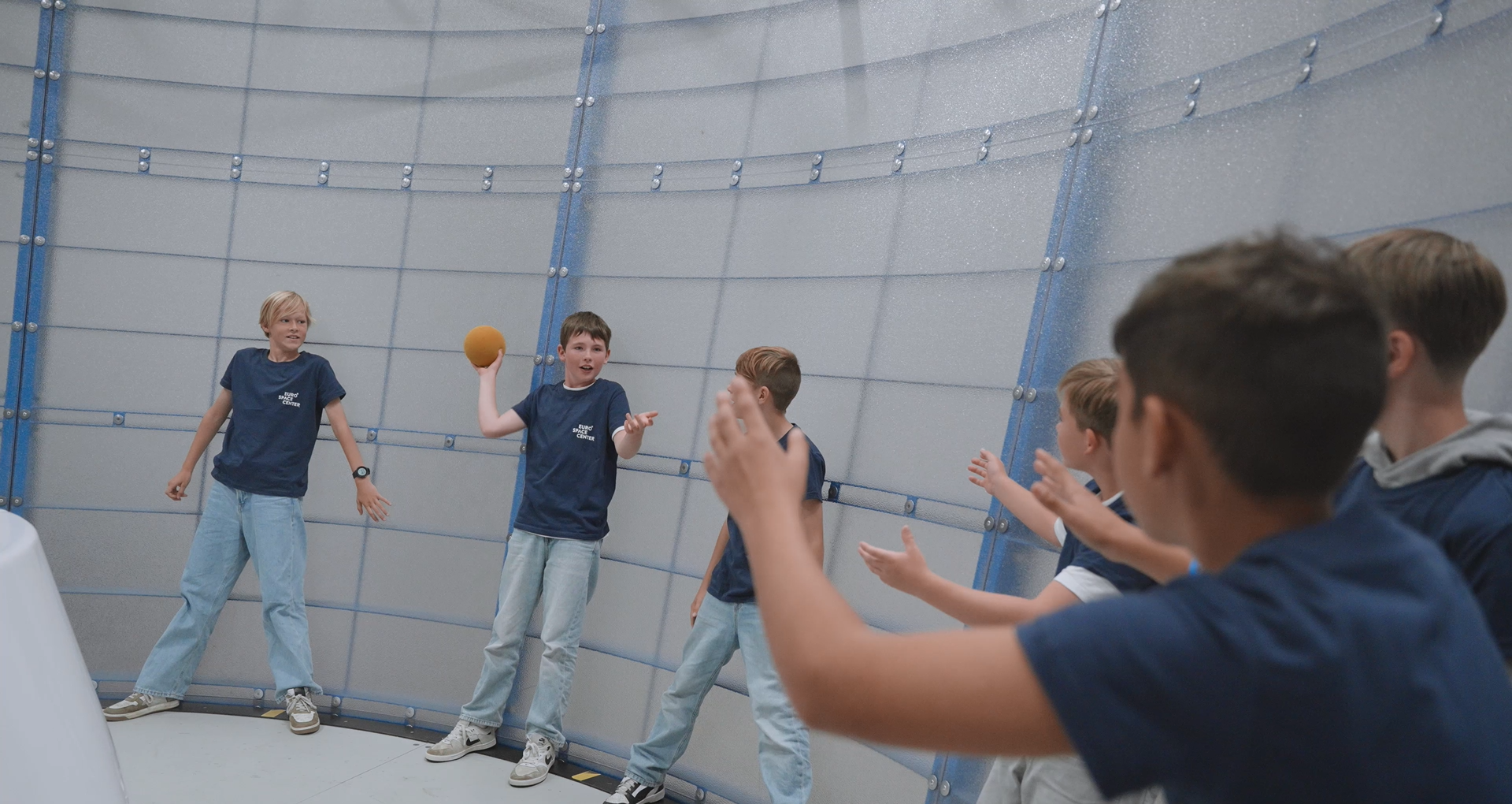 sortie scolaire espace Belgique élèves activité pédagogique Euro Space Center