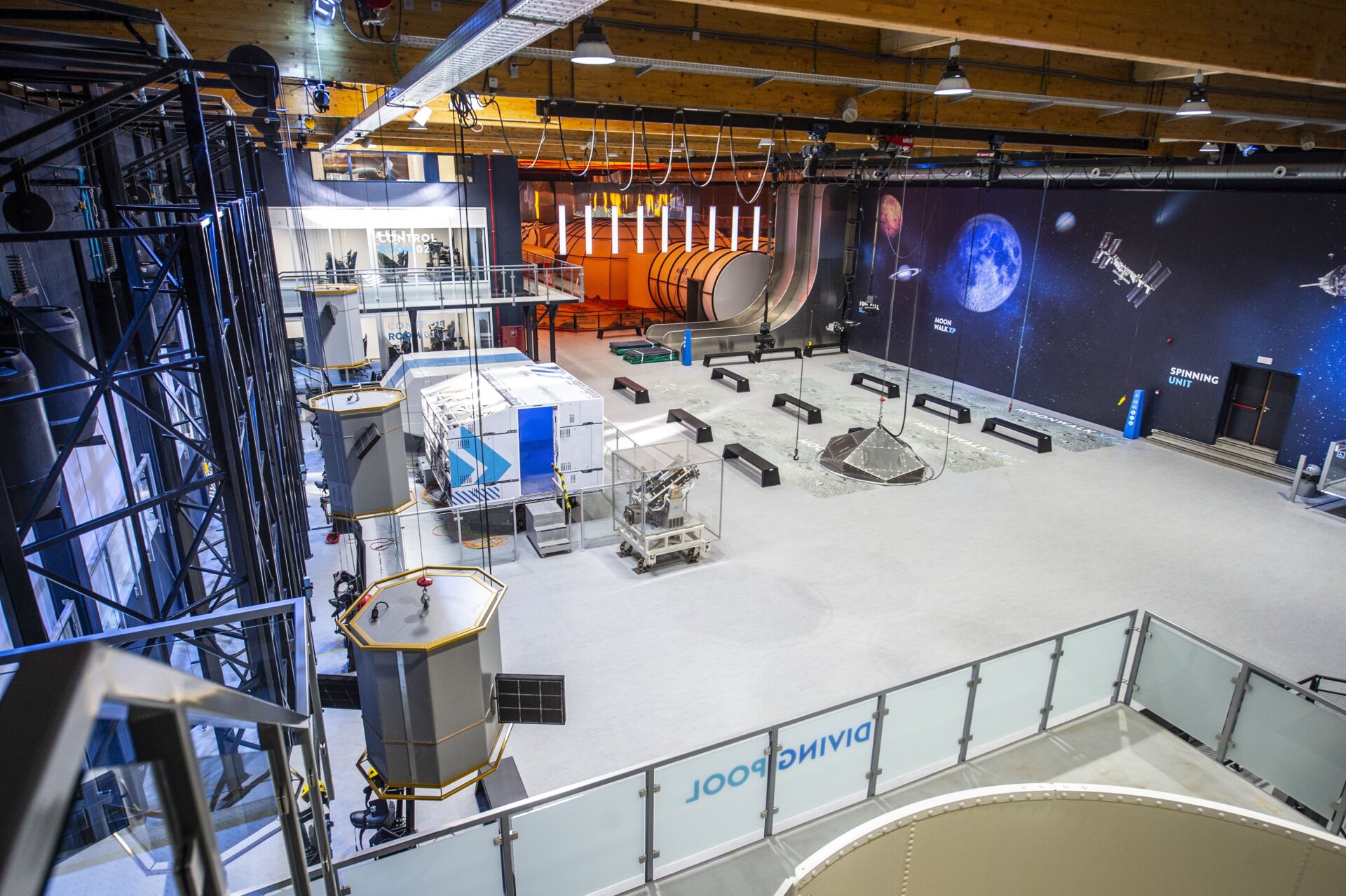 Euro Space Center - Belgique - Training Hall